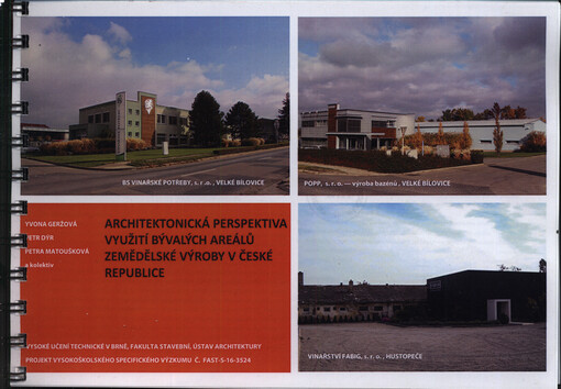 Architektonická perspektiva využití bývalých areálů zemědělské výroby v České republice