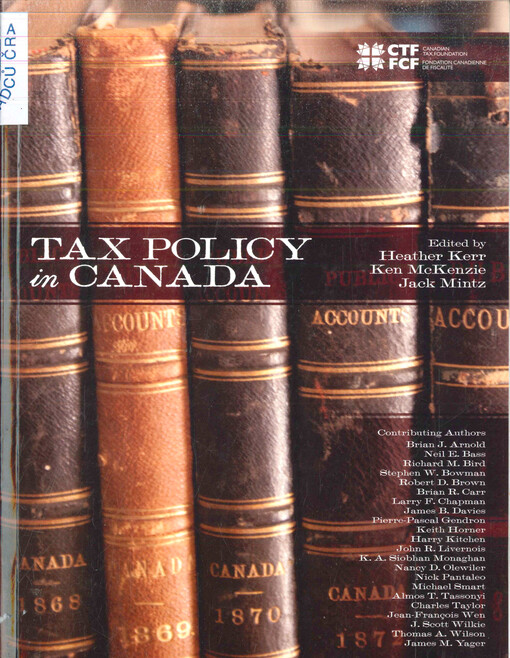 Tax policy in Canada