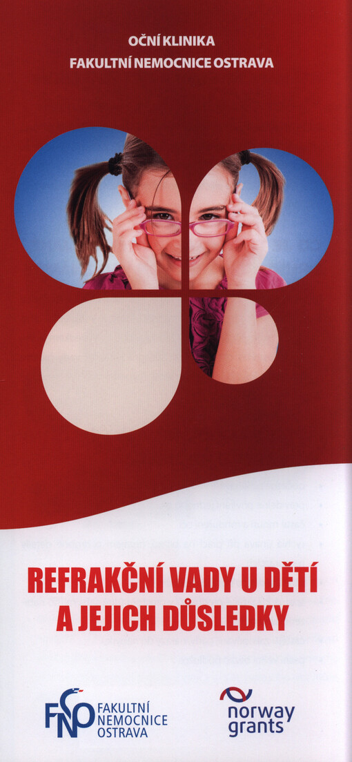 Refrakční vady u dětí a jejich důsledky