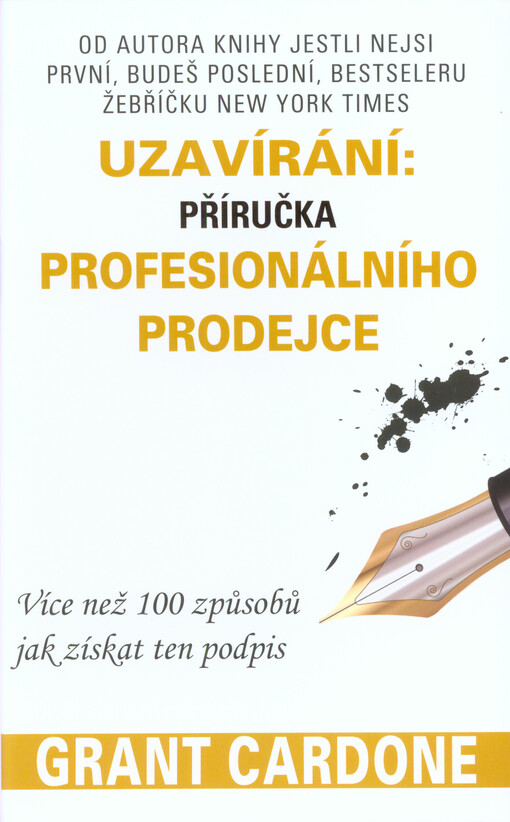 Uzavírání: příručka profesionálního prodejce