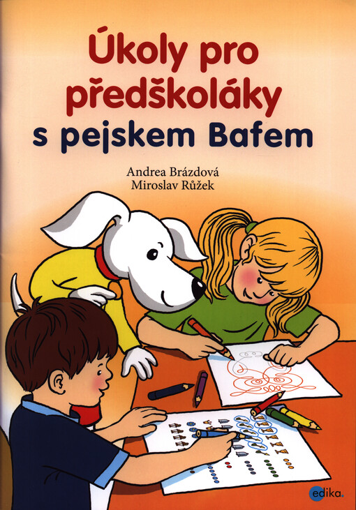 Úkoly pro předškoláky s pejskem Bafem