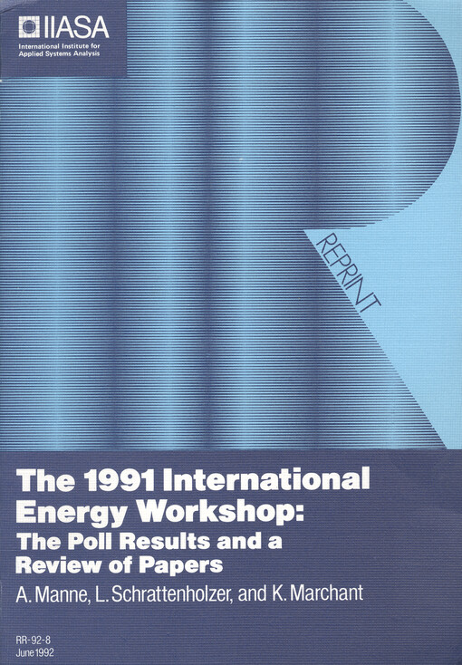 The 1991 International Energy Workshop: the poll results and a review of papers