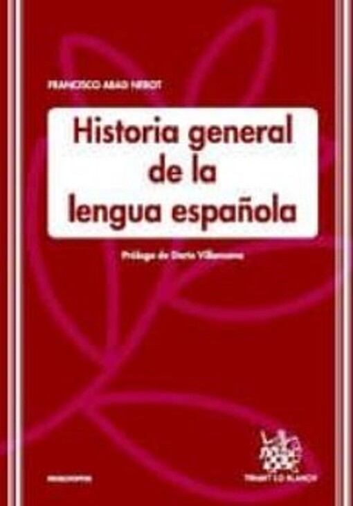 Historia general de la lengua española