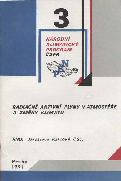 Radiačně aktivní plyny v atmosféře a změny klimatu