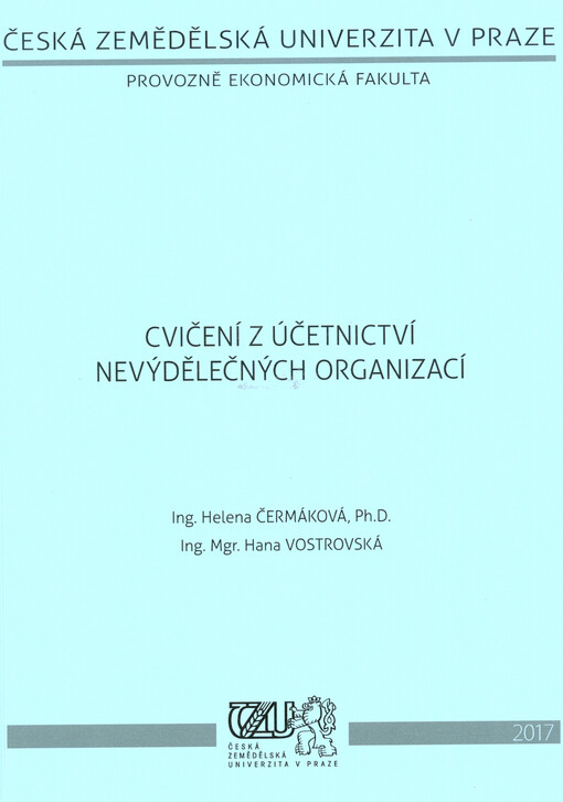 Cvičení z účetnictví nevýdělečných organizací