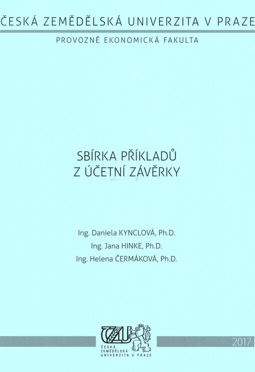 Sbírka příkladů z účetní závěrky