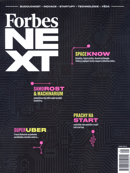 Forbes next : budoucnost - inovace - startupy - technologie - věda
