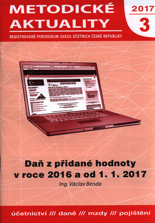 Daň z přidané hodnoty v roce 2016 a od 1.1.2017
