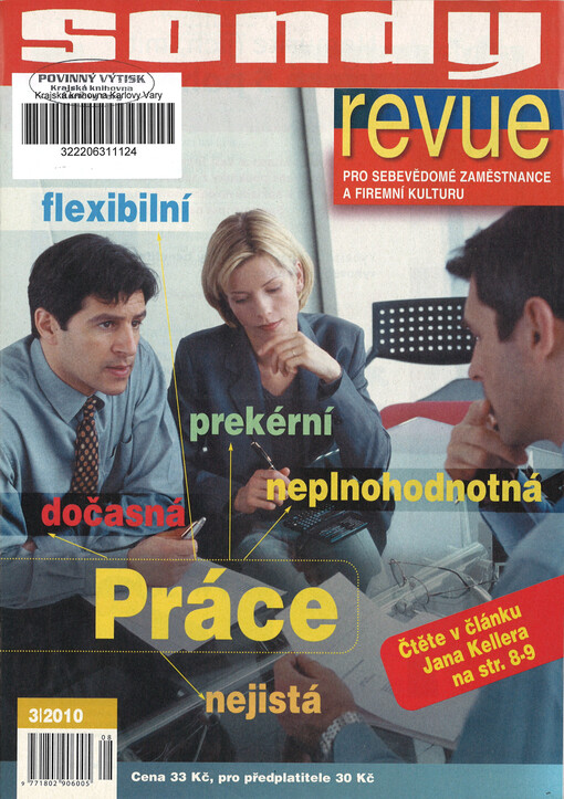 Sondy revue : pro sebevědomé zaměstnance a firemní kulturu