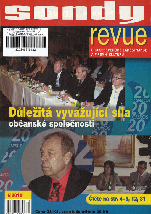 Sondy revue : pro sebevědomé zaměstnance a firemní kulturu