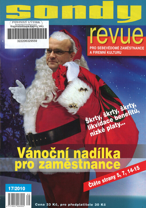 Sondy revue : pro sebevědomé zaměstnance a firemní kulturu