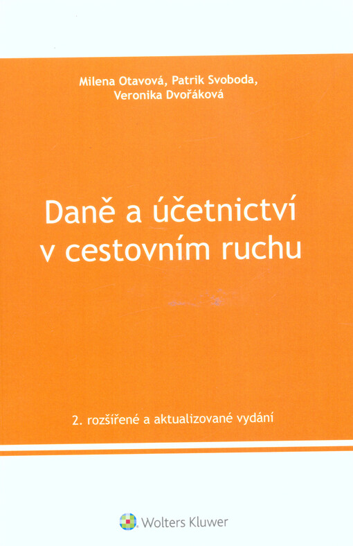 Daně a účetnictví v cestovním ruchu