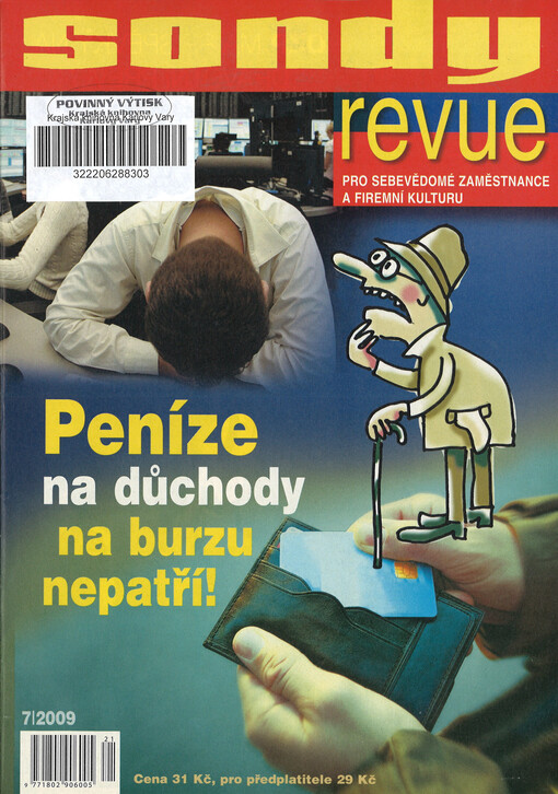 Sondy revue : pro sebevědomé zaměstnance a firemní kulturu