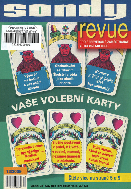 Sondy revue : pro sebevědomé zaměstnance a firemní kulturu