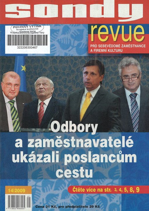 Sondy revue : pro sebevědomé zaměstnance a firemní kulturu