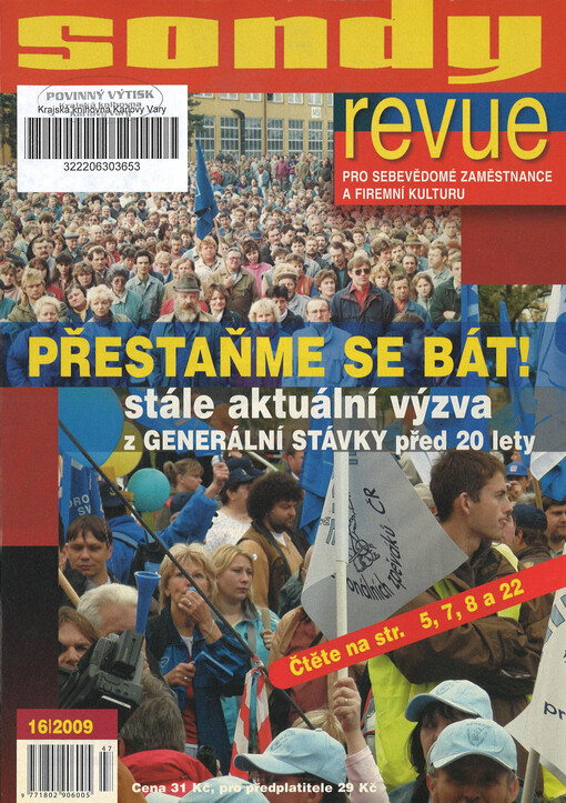 Sondy revue : pro sebevědomé zaměstnance a firemní kulturu