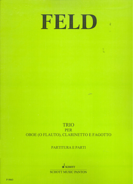 Trio per oboe (o flauto), clarinetto e fagotto