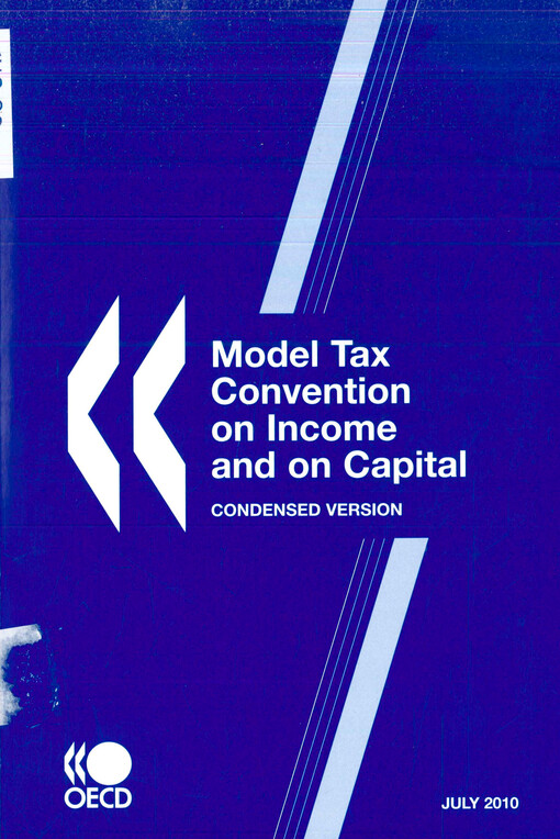 Model tax convention on income and on capital :condensed version