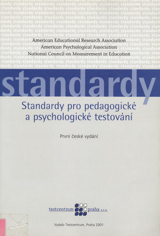 Standardy pro pedagogické a psychologické testování