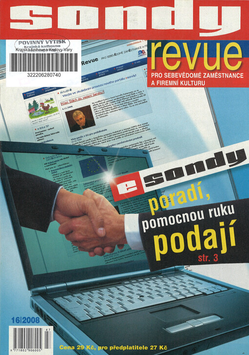 Sondy revue : pro sebevědomé zaměstnance a firemní kulturu