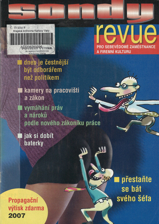 Sondy revue : pro sebevědomé zaměstnance a firemní kulturu