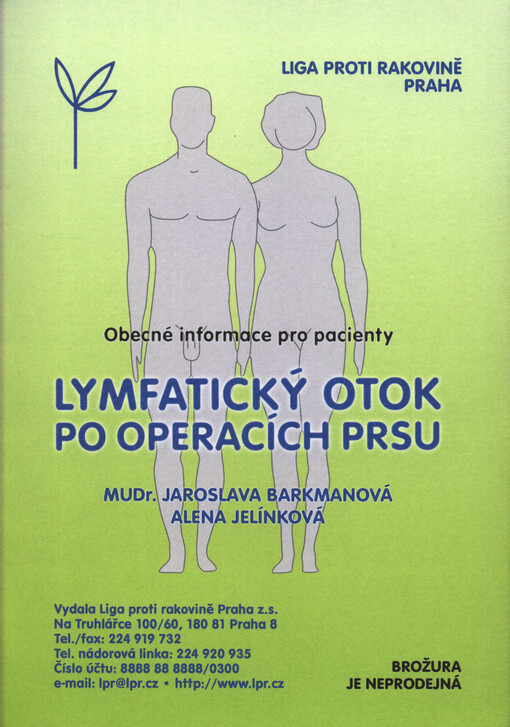 Lymfatický otok po operacích prsu : obecné informace pro pacienty