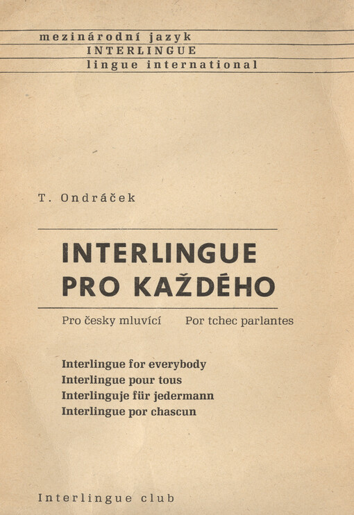 Interlingue pro každého