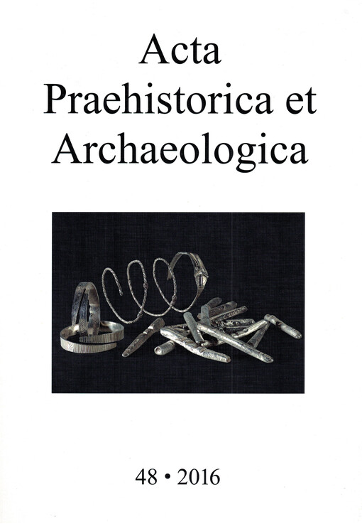 Acta praehistorica et archaeologica