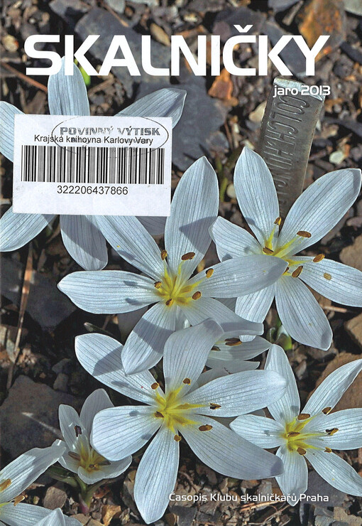 Skalničky : klubový zpravodaj