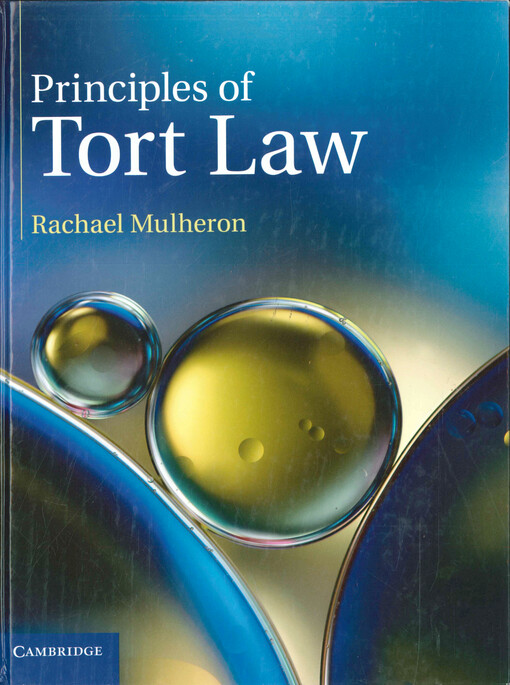 Principles of tort law