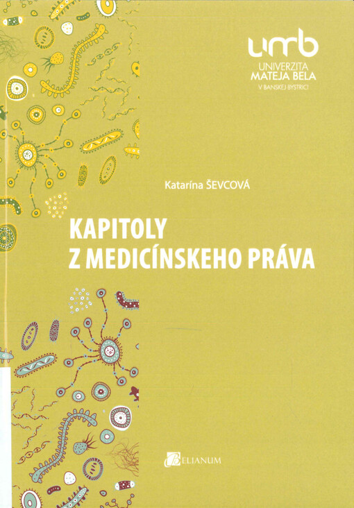 Kapitoly z medicínskeho práva