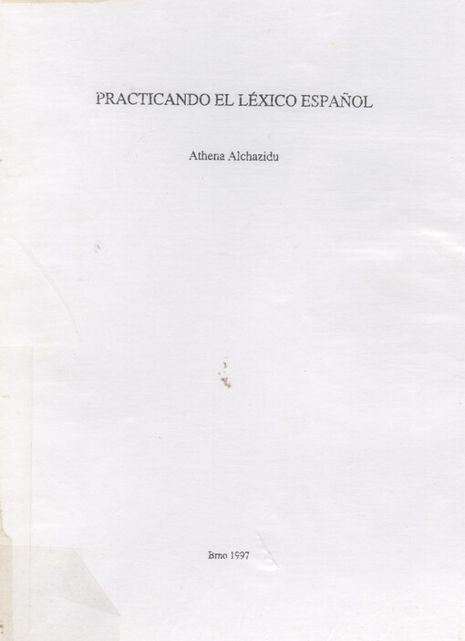 Practicando el léxico español