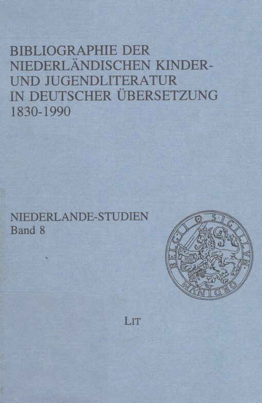Bibliographie der modernen niederländischen Kinder- und Jugendliteratur in deutscher Übersetzung 1830-1990.