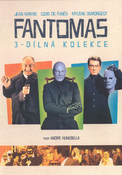 Fantomas. 3-dílná kolekce