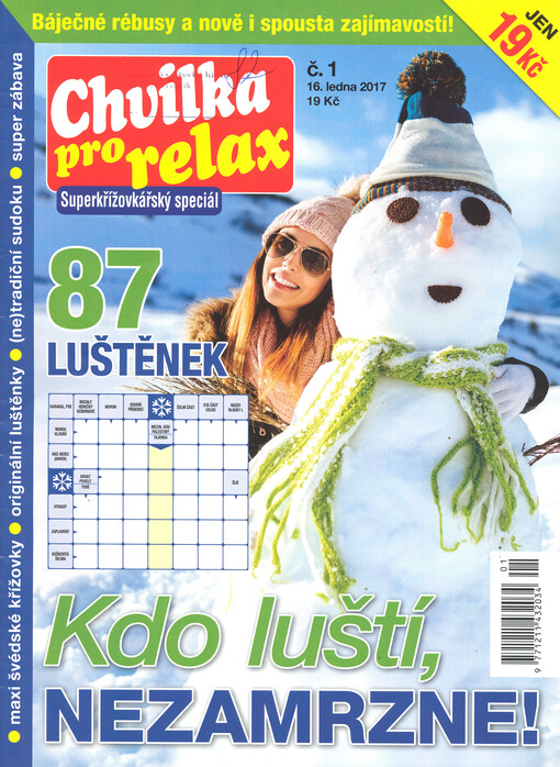 Chvilka pro relax : superkřížovkářský magazín