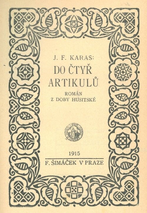 Do čtyř artikulů :román z doby husitské