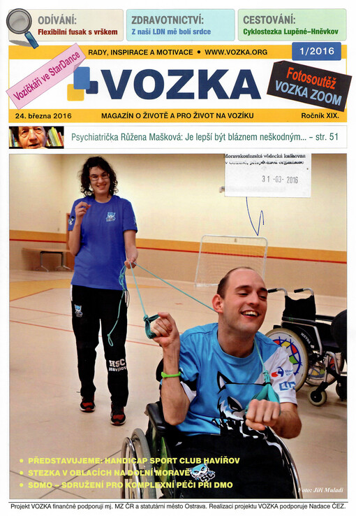 Vozka : ostravský zpravodaj pro vozíčkáře a jejich přátele a fandy
