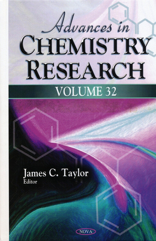 Advances in chemistry research