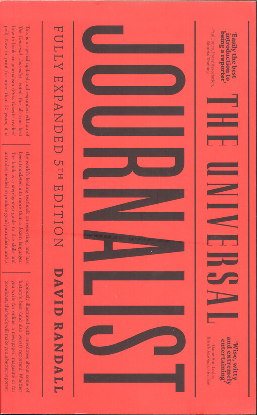 The universal journalist