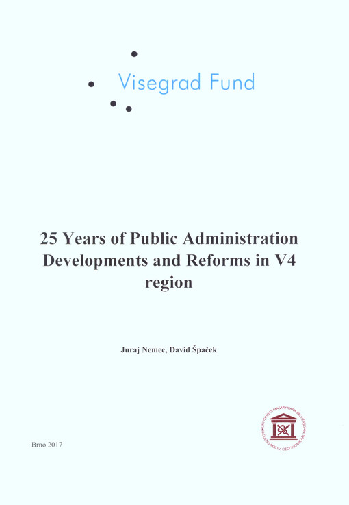 25 years of public administration developments and reforms in V4 region