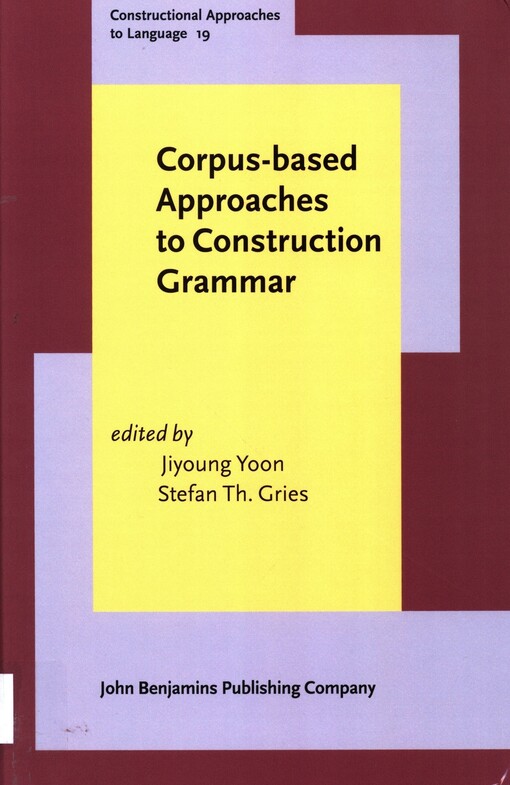 Corpus-based approaches to construction grammar