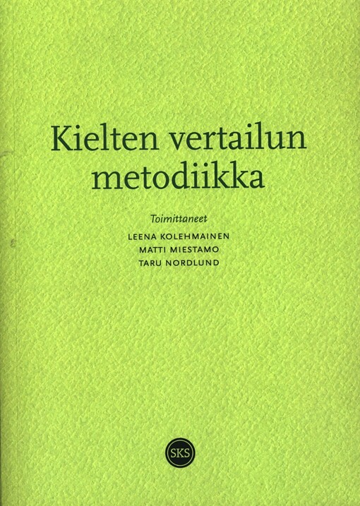 Kielten vertailun metodiikka