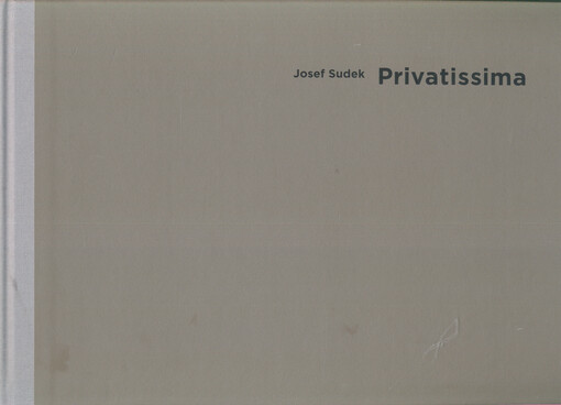 Josef Sudek :privatissima