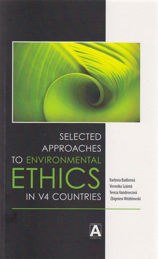 Selected approaches to environmental ethics in V4 countries