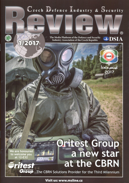 Czech defence industry & security review : mediální platforma Asociace obranného průmyslu České republiky : the media platform of the Association of the defence industry of the Czech Republic
