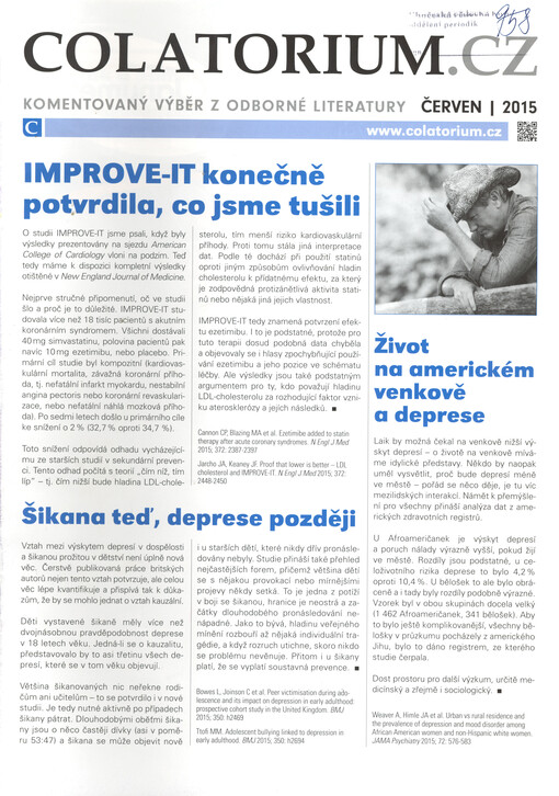 Colatorium.cz : komentovaný výběr z odborné literatury