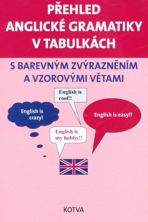 Přehled anglické gramatiky v tabulkách : s barevným zvýrazněním a vzorovými větami