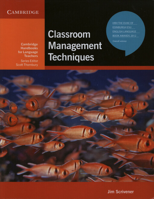 Classroom Management Techniques - Scrivener, Jim