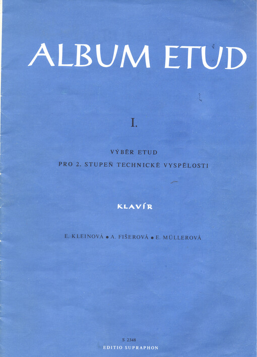 Album etud.klavír /I.,Výběr etud pro 2. stupeň technické vyspělosti