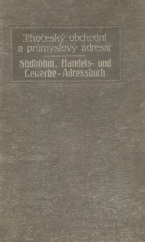 Jihočeský obchodní a průmyslový adresář